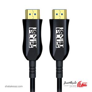 کابل HDMI AOC کی نت پلاس k-netplus KP-CHAOC800 ورژن 2.0 طول 80 متر 