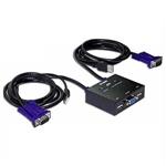 سوئیچ ۲ پورت USB KVM دی لینک مدل KVM-221