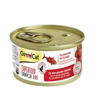 کنسرو گربه با طعم فیله ماهی تن و گوجه جیم کت – GimCat Tuna Fillet 