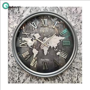 ساعت دیواری چوبی اسپریت مدل S2، ساعت زیبا و کلاسیک با تنوع رنگ بندی، دارای سه سایز، متریال چوب، دارای اعداد درشت لاتین، سایز 60