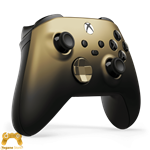 کنترلر بی سیم مایکروسافت Xbox Gold Shadow Special Edition