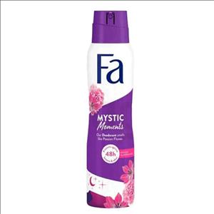 اسپری ضد تعریق زنانه فا Fa Mystic Moments با رایحه گل ساعتی 150 میل