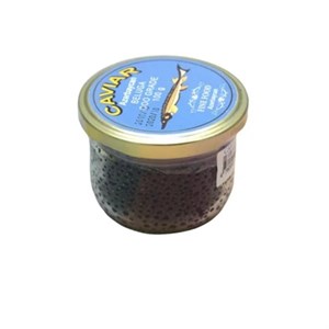 خاویار سیاه بلوگا آذربایجان وزن 100 گرم ا Beluga Caviar Azerbaijan 100G