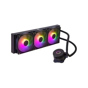 فن پردازنده کولر مستر مدل CoolerMaster 360L Core ARGB WHITE