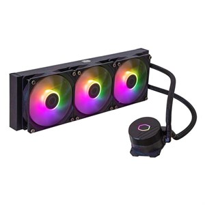 فن پردازنده کولر مستر مدل CoolerMaster 360L Core ARGB WHITE