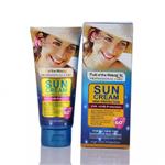 کرم ضد آفتاب وکالی Wokali آبی رنگ SPF 60 اصل 130 میل