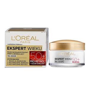 کرم روز ضد چروک لورال l’oreal مدل Ekspert Wieku بالای 50 سال