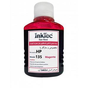 جوهر 100 میل اینکتک داخلی 135 قرمز اچ پی Inktec 100ml ink HP 135 magenta
