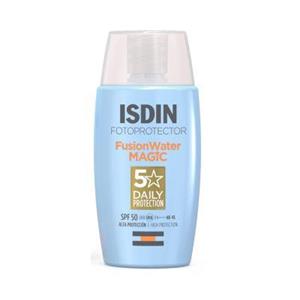 کرم ضد افتاب انتی اکسیدان فیوژن واتر مجیک SPF 50 ایزدین رنگ کد 27062 اورجینال 