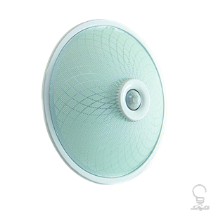 چراغ سنسوردار سقفی (شیشه و فلز) میتره