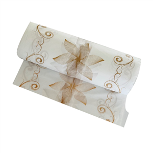 سفره یک بار مصرف شاهو مدل اقتصادی طرح دار طلایی ۱ کیلویی