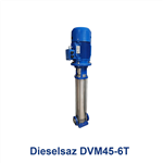 پمپ آب عمودی طبقاتی دیزل ساز مدل Dieselsaz DVM45-6T