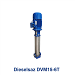 پمپ آب عمودی طبقاتی دیزل ساز مدل Dieselsaz DVM15-6T