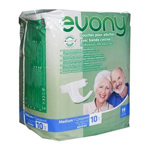 پوشک بزرگسال چسبی ایونی سایز متوسط Evony 