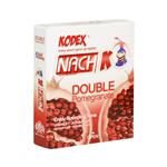 کاندوم کدکس مدل دابل پامگرنت 3 عددی Nach Kodex Double Pomegranate