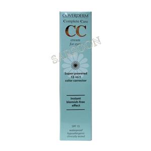 سی سی کرم دور چشم 12 در 1 کامپلت کر کاوردرم Coverderm Complete Care 12 in 1 CC Cream For Eyes 15 ml 