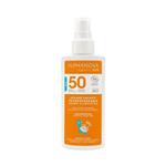 مایع ضد آفتاب بدون پارابن ارگانیک کودک SPF 50 آلفانووا بی رنگ اورجینال