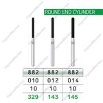 فرز الماسی توربین ROUND END CYLINDER 882 تیزکاوان