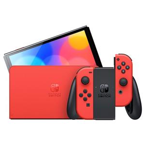 کنسول بازی Nintendo Switch OLED Model Mario قرمز Red Edition 