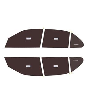 برچسب دودی شیشه خودرو مدل ROADPOWER مناسب برای سمند