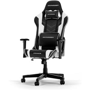 DXRacer Prince Series Gaming Chair - Black/White