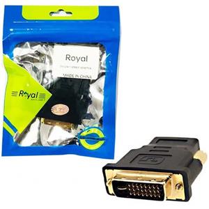 تبدیل  Royal DVI  To HDMI F(24 1)