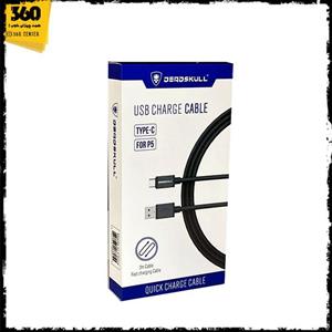 کابل USB تایپ سی Deadskull مناسب برای PS5