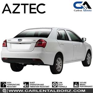 لنت ترمز عقب جیلی GC6 اتومات آزتک AZTEC