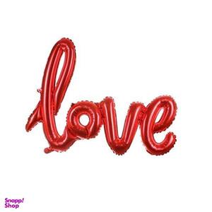 بادکنک فویلی طرح Love مدل PT6