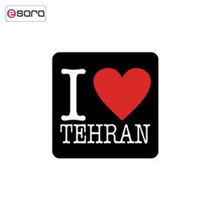 تمیز کننده صفحه نمایش موبایل چسبک طرح I Love Tehran Chasback I Love Tehran Mobile Screen Micro Cleaner