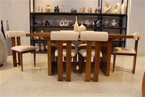 میز ناهارخوری 6 نفره مدرن دونات مدل MG5001