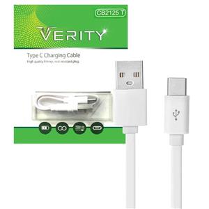 کابل  شارژ تایپ سی VERITY مدل 2125