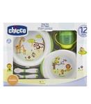 سرویس 5 تکه غذاخوری چیکو 6833 Chicco 6833 5 Pieces Feeding Set