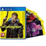 دیسک بازی Cyberpunk 2077 به همراه سه کارت پستال اختصاصی – مخصوص PS4