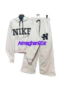 ست هودی شلوار نایک گلدوزی