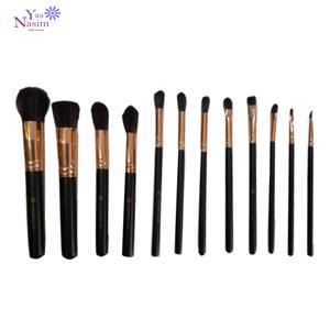 ست براش 12 تکه آرایشی کیف دار بی اچ کاسمتیک
