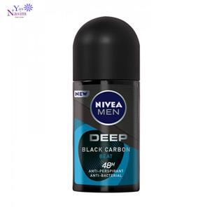 مام رول ضد تعریق مردانه مدل Deep Black Carbon Beat نیوآ