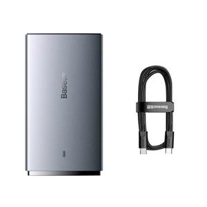 شارژر دیواری 65 وات بیسوس مدل GaN5 Pro Ultra-Slim به همراه کابل تبدیل USB-C