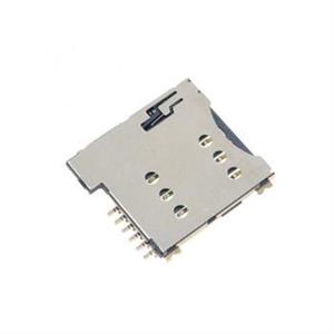 سوکت سیم کارت Micro Sim اتوماتیک 6 پین