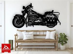 قاب دیواری فلزی طرح موتور کد 15