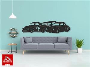 قاب دیواری فلزی طرح خودرو کد 18