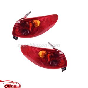 چراغ خطر عقب فابریک پژو 206 هاچبک مدرن(جفت)