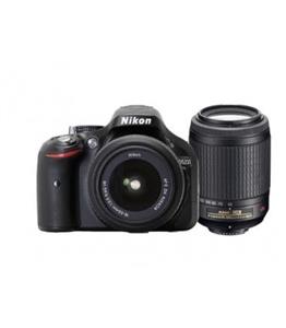 دوربین عکاسی دیجیتال نیکون دی 5200 با لنز Nikon D5200 With 18-55 mm VRII And 55-200 mm VRII Digital Camera