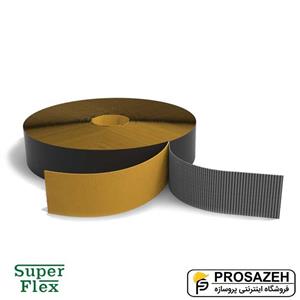 نوار درزگیر فومی عایق الاستومری عرض 10 سانتیمتر ضخامت 3 میلیمتر