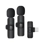 میکروفون بی سیم گرین لیون مدل Green lion GN3WIRMICP 3IN1 microphone USB-A , TYPE-C , lighting