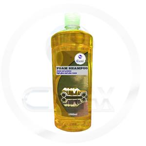 شامپو سوپر فوم کف رنگی زرد کد CSF1000 حجم 1000 میلی لیتر