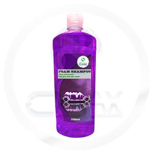 شامپو سوپر فوم کف رنگی بنفش کد CSF1000 حجم 1000 میلی لیتر