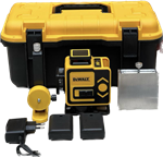 تراز لیزری4 بعدی سنسور دار و‌ریموت دار دیوالت DEWALT 4D