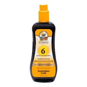 روغن برنزه کننده بدن SPF 6 استرالیان گلد حجم 237 میل اورجینال 