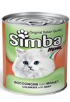 کنسرو Simba مخصوص گربه تهیه شده از گوشت مرغ و بوقلمون 820 گرم